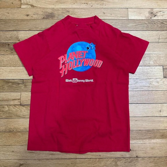 planet hollywood Tops - Vintage 90s Planet Hollywood Disney Tee‎
